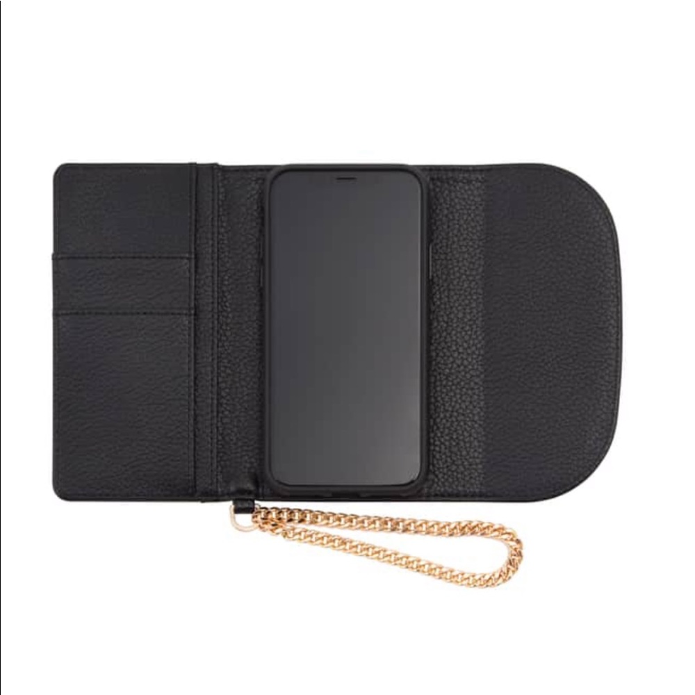 Sonix Black Velvet Studded iPhone X/Xs Case - Picture 2 of 7